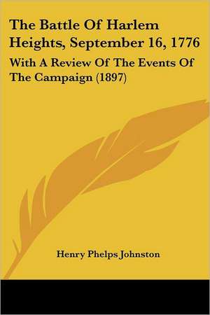 The Battle Of Harlem Heights, September 16, 1776 de Henry Phelps Johnston