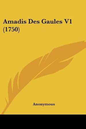 Amadis Des Gaules V1 (1750) de Anonymous