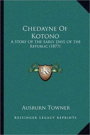 Chedayne Of Kotono de Ausburn Towner