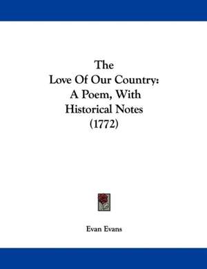 The Love Of Our Country de Evan Evans