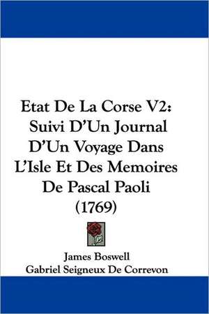 Etat De La Corse V2 de James Boswell