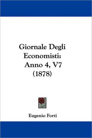 Giornale Degli Economisti de Eugenio Forti