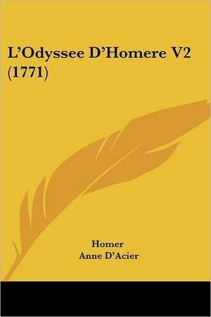 L'Odyssee D'Homere V2 (1771) de Homer