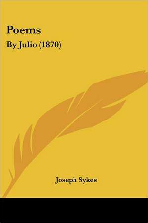 Poems de Joseph Sykes