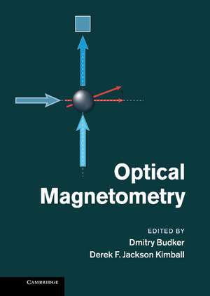 Optical Magnetometry de Dmitry Budker