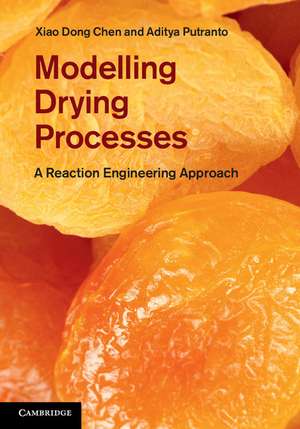 Modelling Drying Processes: A Reaction Engineering Approach de Xiao Dong Chen