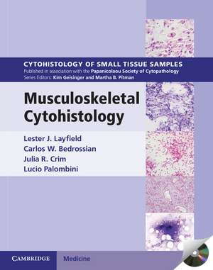 Musculoskeletal Cytohistology Hardback with CD-ROM de Lester J. Layfield