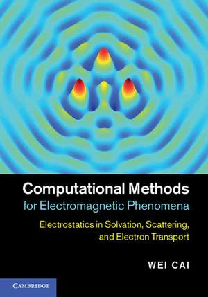 Computational Methods for Electromagnetic Phenomena: Electrostatics in Solvation, Scattering, and Electron Transport de Wei Cai