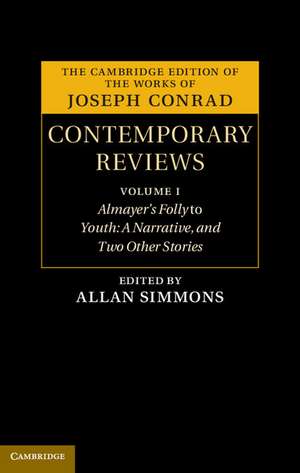 Joseph Conrad: Contemporary Reviews 4 Volume Hardback Set de Allan H. Simmons