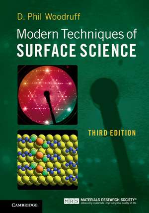 Modern Techniques of Surface Science de D. Phil Woodruff