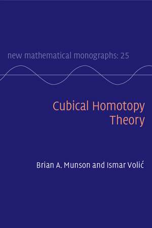 Cubical Homotopy Theory de Brian A. Munson