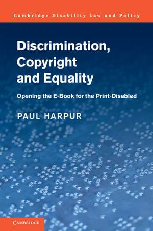 Discrimination, Copyright and Equality de Paul Harpur