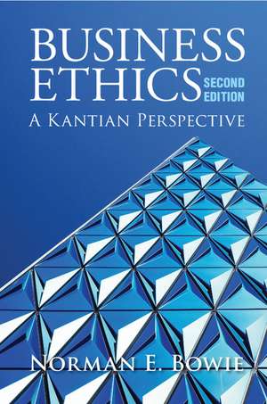 Business Ethics de Norman E. Bowie