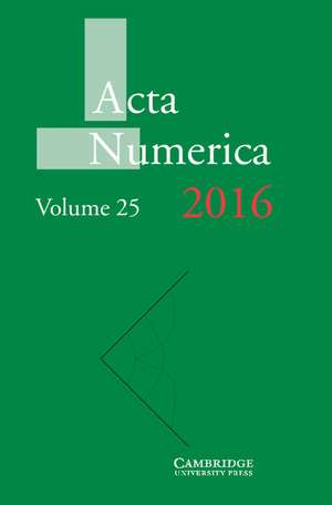 Acta Numerica 2016: Volume 25 de Arieh Iserles