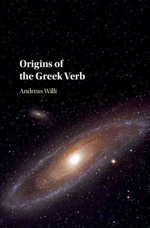 Origins of the Greek Verb de Andreas Willi