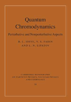 Quantum Chromodynamics: Perturbative and Nonperturbative Aspects de B. L. Ioffe