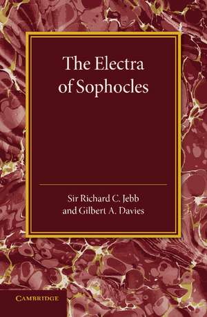 The Electra of Sophocles de Gilbert A. Davies