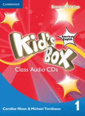 Kid's Box American English Level 1 Class Audio CDs (4) de Caroline Nixon