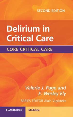 Delirium in Critical Care de Valerie J. Page