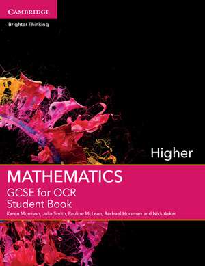 Gcse Mathematics for Ocr Higher de Julia Smith