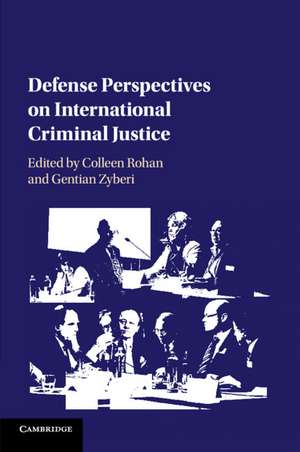 Defense Perspectives on International Criminal Justice de Colleen Rohan