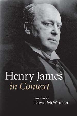 Henry James in Context de David McWhirter