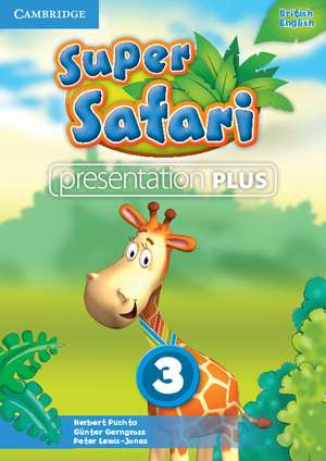 Super Safari Level 3 Presentation Plus DVD-ROM de Herbert Puchta