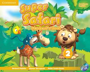 Super Safari American English Level 2 Student's Book with DVD-ROM de Herbert Puchta