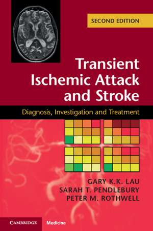 Transient Ischemic Attack and Stroke de Gary K. K. Lau