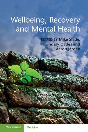 Wellbeing, Recovery and Mental Health de Mike Slade