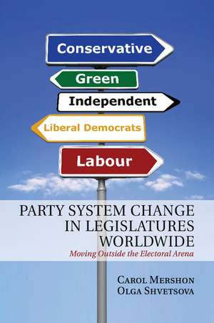 Party System Change in Legislatures Worldwide: Moving Outside the Electoral Arena de Carol Mershon