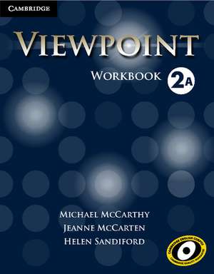 Viewpoint Level 2 Workbook A de Michael McCarthy