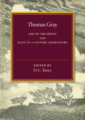 Thomas Gray de D. C. Tovey