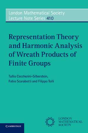 Representation Theory and Harmonic Analysis of Wreath Products of Finite Groups de Tullio Ceccherini-Silberstein