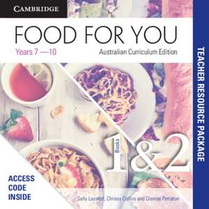 Food for You Australian Curriculum Edition Books 1 and 2 Teacher Resource Package de Sally Lasslett