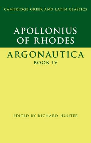 Apollonius of Rhodes: Argonautica Book IV de Apollonius of Rhodes