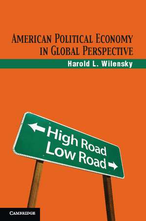 American Political Economy in Global Perspective de Harold L. Wilensky