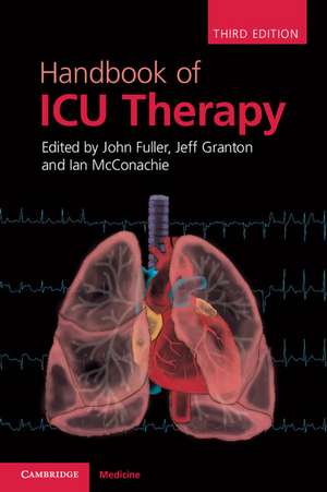 Handbook of ICU Therapy de John Fuller