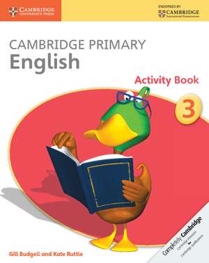 Cambridge Primary English Activity Book 3 de Gill Budgell