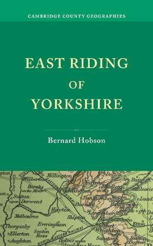 East Riding of Yorkshire de Bernard Hobson