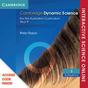 Dynamic Science for the Australian Curriculum Year 9 Via Access Card de Peter Razos