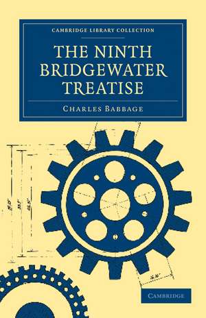 The Ninth Bridgewater Treatise de Charles Babbage