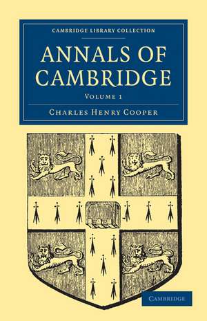 Annals of Cambridge de Charles Henry Cooper