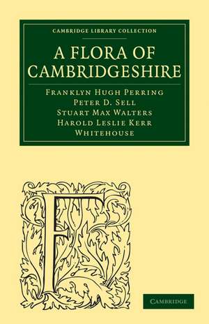 A Flora of Cambridgeshire de Franklyn Hugh Perring