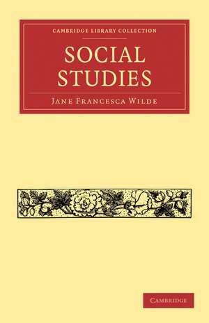 Social Studies de Jane Francesca Wilde