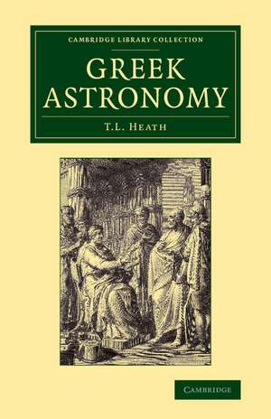 Greek Astronomy de Thomas L. Heath