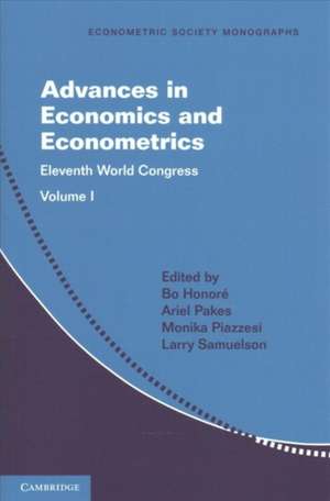 Advances in Economics and Econometrics 2 Paperback Volume Set: Theory and Applications, Eleventh World Congress de Bo Honoré