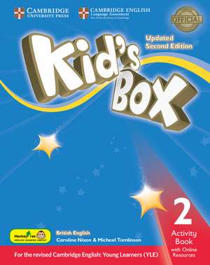 Kid's Box Updated Level 2 Activity Book with Online Resources Hong Kong Edition de Caroline Nixon