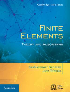 Finite Elements: Theory and Algorithms de Sashikumaar Ganesan