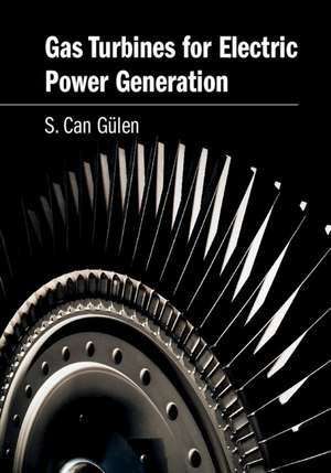 Gas Turbines for Electric Power Generation de S. Can Gülen